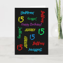 Recherche de de 15 ans anniversaire cartes Heureux