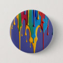 Recherche de peinture abstraite badges Bleu