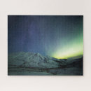 Recherche de aurora borealis puzzles Hiver