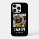 Recherche de papy iphone coques Noir blanc