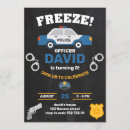 Recherche de policier cartes postales Pour enfants