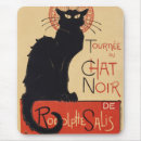 Recherche de chats vintages tapis souris Chat noir
