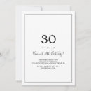 Recherche de 30ème anniversaire invitations Pour elle
