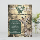 Recherche de girafe 16x22 invitations Pour tous