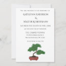 Recherche de arbre japonais invitations Bonsaï