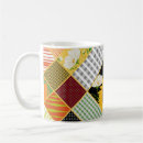 Recherche de motif de patchwork tasses Transparent