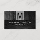 Recherche de bois noir cartes visite Consultant