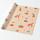 Recherche de renard mignon papier cadeau Animal