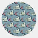Recherche de motif poissons autocollants Plage