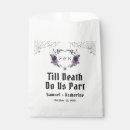 Recherche de halloween mariage sachets papier Noir et blanc