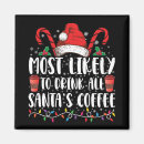 Recherche de de café de noël magnets Amusant