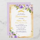 Recherche de floral pourpre rose invitations Violet
