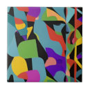 Recherche de motifs colorés carreaux Mosaïque