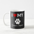 Recherche de chiot berger allemand tasses Amour