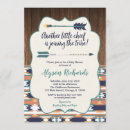 Recherche de tribal baby shower garçon invitations Flèches
