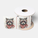 Recherche de raton laveur rubans Aquarelle