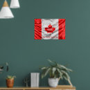 Recherche de drapeau canadien posters Feuille d'érable canadienne
