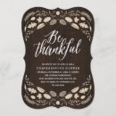 Recherche de festin thanksgiving invitations Feuillage