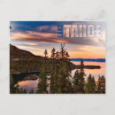 Recherche de lac tahoe cartes postales Voyage