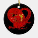 Recherche de ornement de dragon ornements Rouge