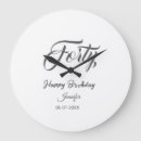 Recherche de joyeux anniversaire horloges Calligraphie typographie élégante