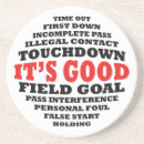 Recherche de le football dessous de verres Toucher