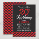 Recherche de 20ème invitations Fête d'anniversaire