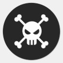 Recherche de os croisés autocollants Noir