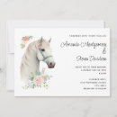 Recherche de cheval mariage invitations Équestre