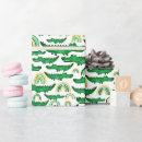 Recherche de crocodiles papier cadeau Animal
