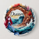 Recherche de rêve badges Jeune fille