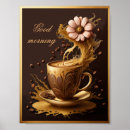 Recherche de café de matin art Bonjour