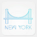 Recherche de new york city autocollants Pont brooklyn