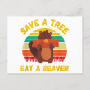 Recherche de castors cartes postales Arbre