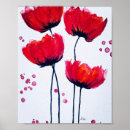 Recherche de poppy posters Rouge