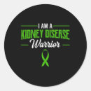 Recherche de guerrier vert autocollants Cancer