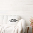 Recherche de gratitude coussins Lancer l'oreiller