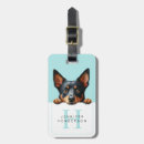 Recherche de poussette bagages étiquettes Dog