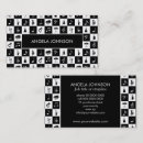 Recherche de contrôle cartes visite Musique