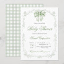 Recherche de bow invitations Vert sauge