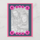 Recherche de marguerite rose cartes postales Coloré