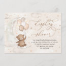 Recherche de ours 11x16 invitations Nous pouvons attendre
