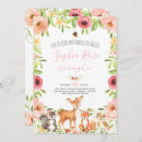 Recherche de woodland anniversaire invitations Fille 1er anniversaire