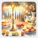 Recherche de menorah autocollants Aquarelle