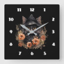 Recherche de chats noirs horloges Chat noir