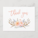 Recherche de carte de remerciements cartes postales Floral