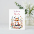 Recherche de renard anniversaire cartes Fête d'anniversaire
