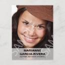 Recherche de acteur cartes postales Modèle