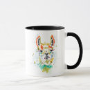 Recherche de llama animal tasses Ferme