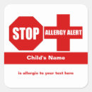 Recherche de alerte médicale autocollants Nourriture